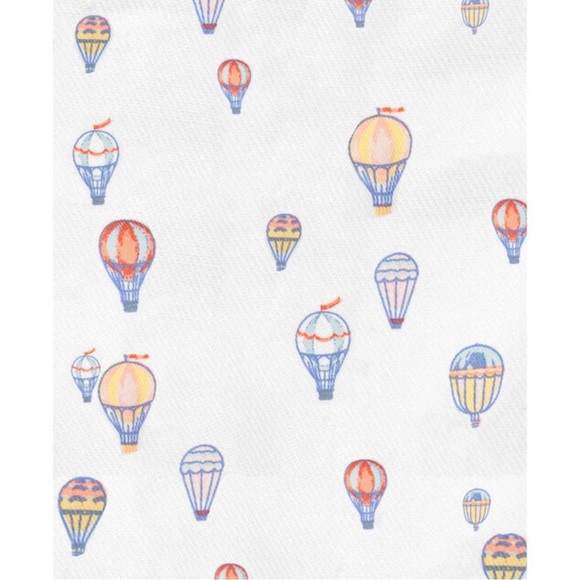 Petite Plume Bon Voyage Balloon Pajama Set Fire Resistant Chemical Free Size 4 - Picture 3 of 7